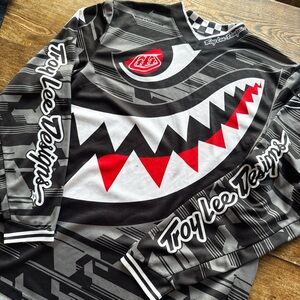 Troy Lee Designs Racing Shirt - Black and Red